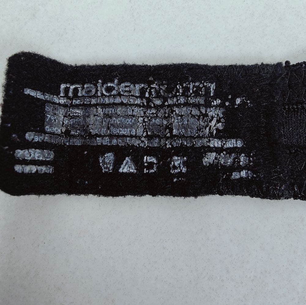 Maidenform One Fabulous Fit Demi Unlined T-shirt Bra Black Floral Jacquard, 34B - Picture 10 of 11